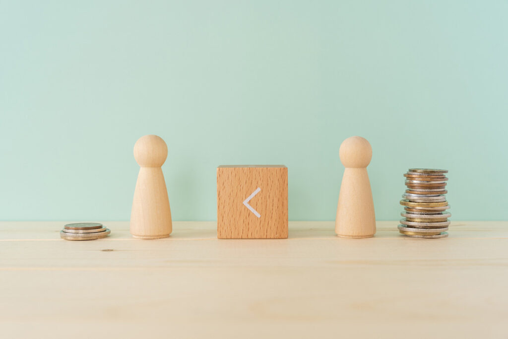 The wage gap of the workforce welearnls